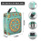 Mandala Bento Box Bag Θερμική Επαναχρησιμοποιούμενη Τσάντα Γεύματος 2