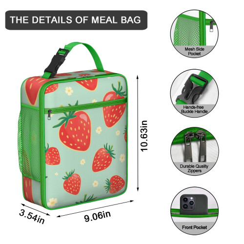 Sac isotherme réutilisable pour boîte à lunch (1 pièce) 2