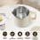 Electric Kettle Portable Foldable 1.0L 6