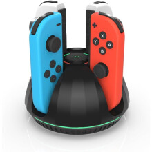 Station de charge Joy-Con pour 4 manettes avec LED