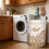 Panier à linge pliable et imperméable, motif printemps, 1 pièce 4