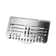 Metal Grease Deflector Tray with Mesh Cover 1 pc