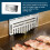 Metal Grease Deflector Tray with Mesh Cover 1 pc 2