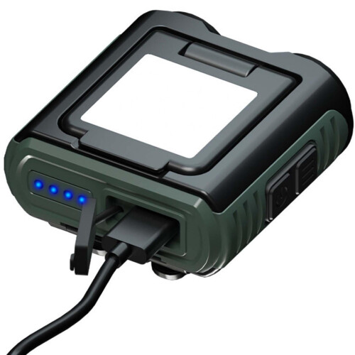 Faro a LED ricaricabile e dimmerabile per casco, 900 lumen 1
