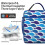Sac isotherme imperméable à motif poisson (1 pièce) 4