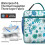 Isolerad lunchväska med sjöhästdesign, 1-pack 4
