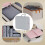 Cube de compression pour rangement, sac léger pour doudoune grise 8