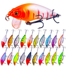 Fishing Lures Kit Spoon and Soft Plastic Baits 20-Piece