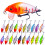 Fishing Lures Kit Spoon and Soft Plastic Baits 20-Piece 1
