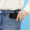 Matte Black Stainless Steel Hip Flask 7 oz 5