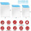 Compression Bags Blue 10-Pack Space-Saving Travel and Home 4