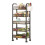 Fruit and Vegetable Basket Cart 5-Tier Stackable Carbon 2