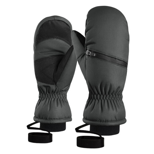 Warm Ski Mittens for Snowboarding and Touchscreen Use