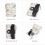 Women's RFID-Blocking Bifold Wallet with Zipper Coin Pocket 3
