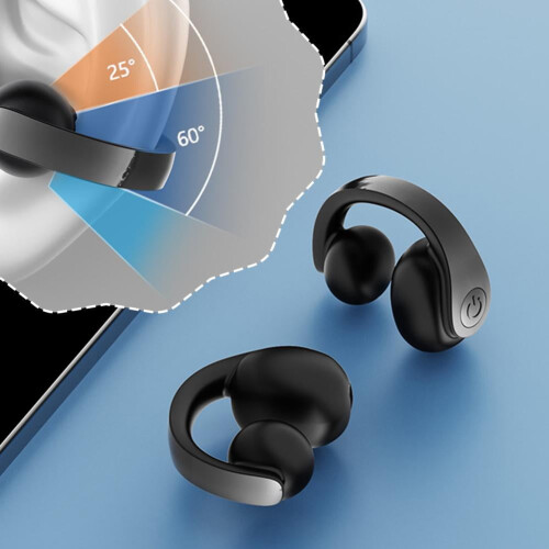 Open-Ear Clip-On Earbuds Bluetooth 5.4 Lightweight 1