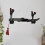 Wall Mounted Wooden Display Stand Hook with Velvet Padding 4
