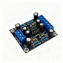 NE5532 Einzelnetzteil Vorverstärkerplatine Dual-Channel Stereo Audio Vorverstärker Modul für Auto DIY 12V-30V