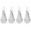 Rechargeable Emergency LED Bulb E27 7W 1200mAh 6-8H Runtime 4