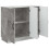 VidaXL vidaXL Sideboard Concrete Grey 89 x 34.5 x 77 cm Engineered Wood 2