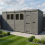 15x4 Pent Composite Shed Tanalised (Single Door, With Windows) 1