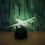 Airplane 3D LED Night Light 7-Colour Changing Touch Control Table Lamp Aviation Lover Gift 2