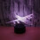 Airplane 3D LED Night Light 7-Colour Changing Touch Control Table Lamp Aviation Lover Gift 5
