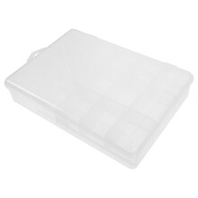Fishing Tackle Box Transparent Portable 12-Compartment