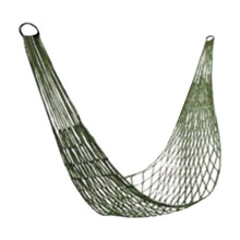 Outdoor Mesh Hammock Portable Single-Person Nylon Net with