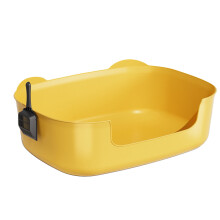 Lettiera per gatti con bordi alti, dimensioni: 15,75 x 11,42 x 5,7 pollici.