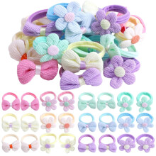Chouchous à fleurs pour tout-petits (24 pièces)