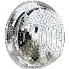 Panamahoed met reflecterende details, perfect voor een vrijgezellenfeest.