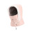 Bonnet d'hiver chaud 3 en 1 avec masque intégré rose 1