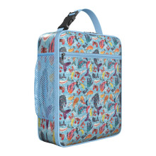 Tragbare, isolierte Lunchtasche mit Krabbenmuster, wasserdichte und weiche Kühltasche