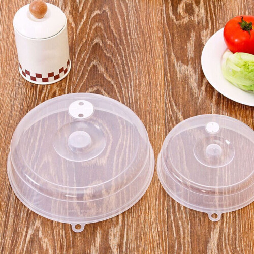 Couvercle de micro-ondes en plastique transparent (lot de 2)