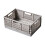 Caisses de rangement pliables en plastique 12 L 1
