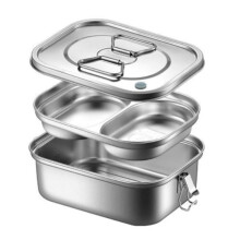304 Stainless Steel Lunch Box Double-Layer 1800ML