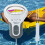 Schwimmbad-Tester Chlor- und pH-Messgerät 2-in-1 7