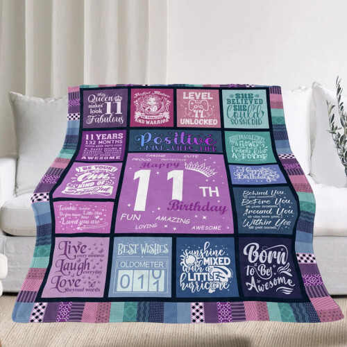 Κουβέρτα για κορίτσια 11 ετών 50"x60" 1