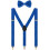 Men's Suspenders and Bow Tie Set Adjustable Elastic Clip-On 1