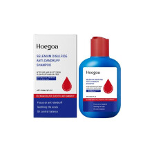 HOEGOA Selenium Sulfide Shampoo Deep Cleanse Scalp Oil Control Refreshing Volumizing Dandruff Treatment 300ml