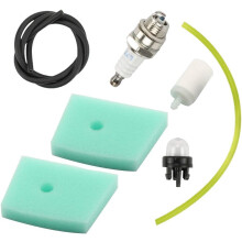 Air Filter Fuel Line Kit with Primer Bulb for Husqvarna