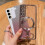 Glitter Electroplated Phone Case for Samsung Galaxy 4