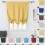 Rideau romain beige thermique isolant 30 x 46 pouces 5