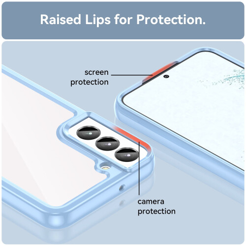 Samsung Galaxy A15 5G shockproof clear case 2