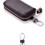 Coffee Leather Key Case for Men with Coin Holder 1 Pack 2