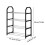 Metal Shoe Rack 4-Tier Stackable Space-Saving 3