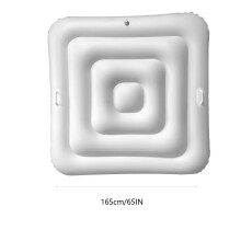 Square Inflatable Spa Cover PVC Insulated Weatherproof 1