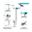 Fly Tying Vise Ultra-Light Rotation C-Clamp Mount 3