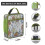 Sac isotherme imperméable à motif crabe (1 pièce) 2