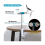 Fly Tying Vise Ultra-Light Rotation C-Clamp Mount 4